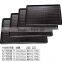 Japanese style plastic rectangular anti-slip serving tray for hotel,restaurant,party and home