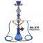 middle size glass hookah 2 hose lavoo hookah