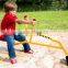 Garden toy for kids Mini wheeled excavator Ride-on metal excavator toy Kids sand snow digger