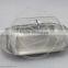 Transparent Butter Dish With PP Lid