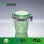 700ML Wholesale OEM Easy stackable clear airtight stackable plastic container with locking lid