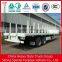 sitong factory: wood transport low loader axle trailer