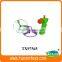 26cm pull string fabric frisbee gun blank with light