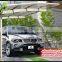 Free Standing with polycarbonate sheet roof aluminum double carport/garage
