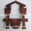 Vintage Cuckoo Clock Wooden Frame Bird's Nest