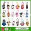 Disney authorized manufacturer cute animal silicone hand sanitizer holder 30ml