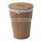 Creative Bath Ecostyles Bamboo Round Hamper With Lid