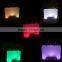 straight bar counter with LED lighting rectangle LED bar counter