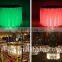 Outdoor LED lighted christmas decoration under table