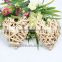 Handmade Large White Woven Wicker Heart for home decoration