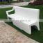 Outdoor fiberglass garden chair