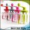 Kitchen Plastic 2-In-1 Cupcake Batter Dispenser Hand Food Cake Dough Mixer Cup