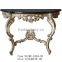 Antique home furniture console table and chair