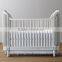 American Style Elegant Cot Baby Bed, New Classical Solid Wood Baby Crib