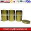 Gold Stainless Steel Canister Set with Customized Logo MSC2068