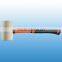 rubber mallet hammer with black fibreglass shafted handle STM017