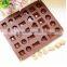 Christmas Chocolate Molds,Fancy Silicone cake mold 30 Cavity Multi Shaped Candy Jelly Ice