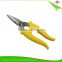 High Quality 7 Inches Stainless Steel Garden Scissors/Pruner with Plastic Handle
