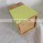 Lemon yellow Bamboo kitchen utensil holder