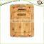 Bamboo Olive Kitchen Food Eco-friendly Feature Cutting Board Set