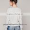 2014 Cool Girl Zipper women pullover crewneck simple plain blank knitted sweater hooded blouse sweatshirt