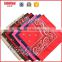 Promotion customize printed polyester viscose brand scarf