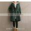 2016 customized manufacture fashionable winter thick long style woolen ladies long overcoats