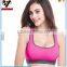 2017 high quality fitness sports wear breathable sexy women sports bra