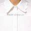 China Supplier OEM ODM 2015 Customized Long Sleeve New Fashion Scallop Collar White Shirt