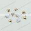 DZ-1010 Triangle Shape Flat Back Crystal Glass Stones for Jewelry Making