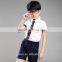 Skirt And Shirt With Short Pants School Uniform Shirts 100% Cotton
