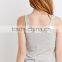 Summer U Neck Henley Sexy Girl Tank Top