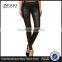 MGOO 2017 Latest Design Black Pu High Quality Leggings Matte Faux Leather Black Pu Leggings Custom Pants