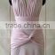 MGOO Top Express Selling OEM Pink Bandage Dress Fashion V neck Cotton Dress Sexy Bodycon Women Dress 00581