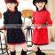 zm50280b 2017 autumn new model kids clothes round neck knit girls dress