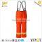 hi-vis fire retard workwear with flap pocket and articulated sleeve
