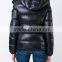 Shandao OEM fine style long sleeve polyester custom design ski coat