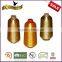 Metallic gold lurex embroidery yarn for sewing