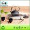 copper handle black body cast iron tea pot