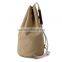 Best selling khaki color men's cross body men's canvas beach bag