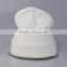 Wholesale Custom Winter Funky Free Polyester Fabric Knitted Beanie