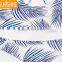 Graphic Feather Print Bikini Sexy Lady Seamless Reversible Bikini