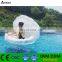 Non-phthalate PVC inflatable shell sofa inflatabl conch chair inflatable floating lounge for pool toys