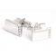 Delicate Rhinestone Simple Jewelry Men Shirt Cufflinks