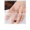 2017 Different Sharps Creative Face Hand Alloy Ring Women Earrings