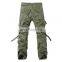 Winter good quality fashion outdoor causal loose washing cotton multicolor wholesale pocket cargo pants manufacturer