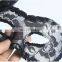 charming black lace feather princess mardi gras party stick masks