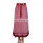 Hot sale women solid maxi skirt elastic waist long skirt