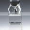 Fashion Customized Crystal Glass Award Sport Trophy