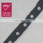 2017 Fashionable black tape white beaded pearls trim for decoration